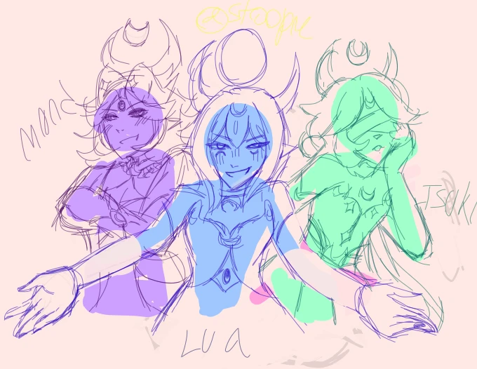 Moon Soldier Servants