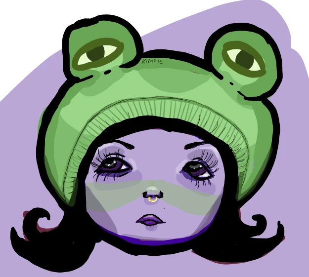 frog girl