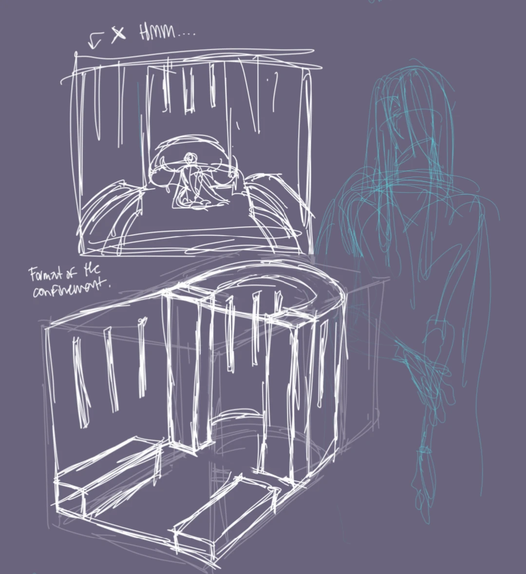 Was designing a cell