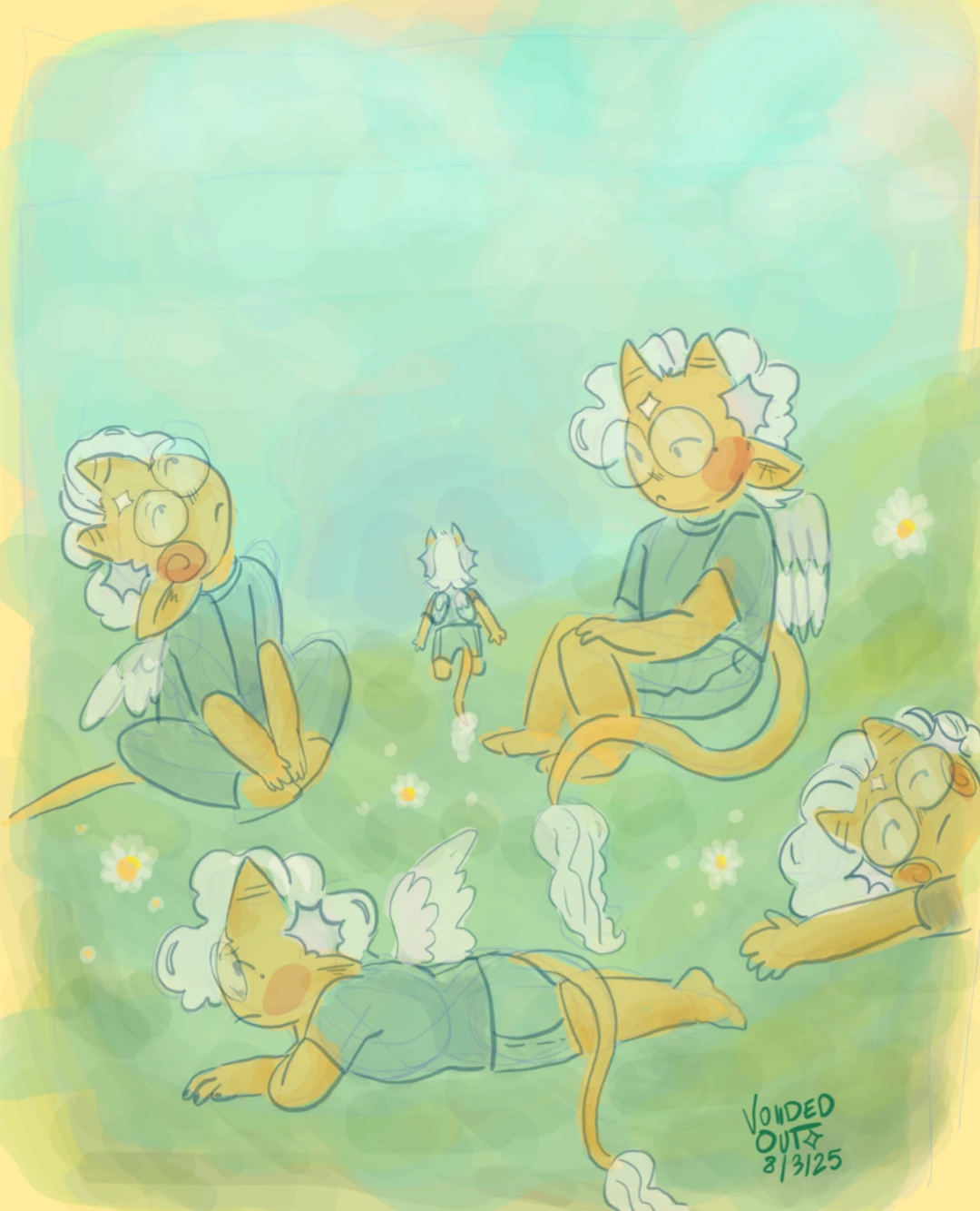 Art block doodle