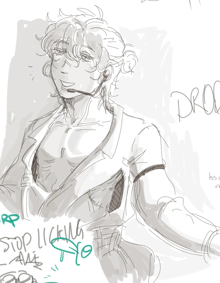 Fast drawing of Lyuka