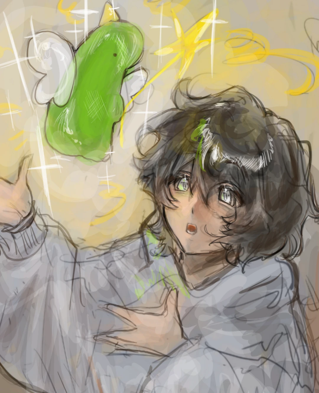 My little dino angel