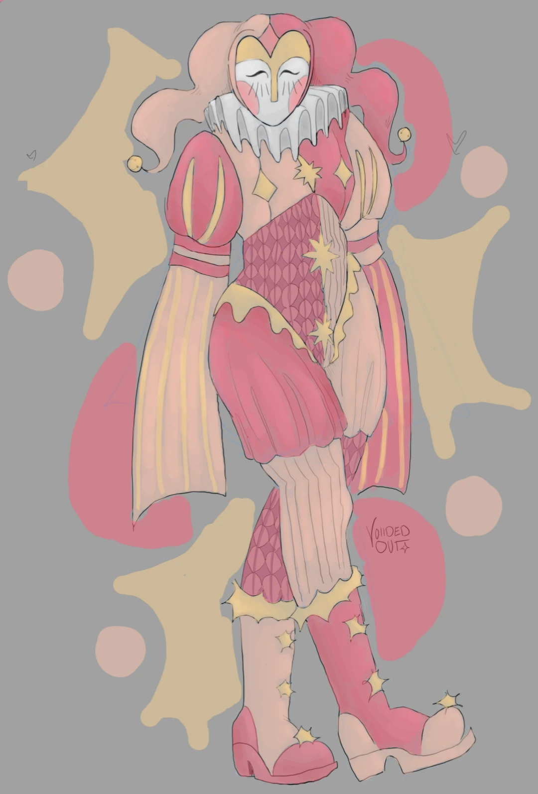 Peachie the Jester
