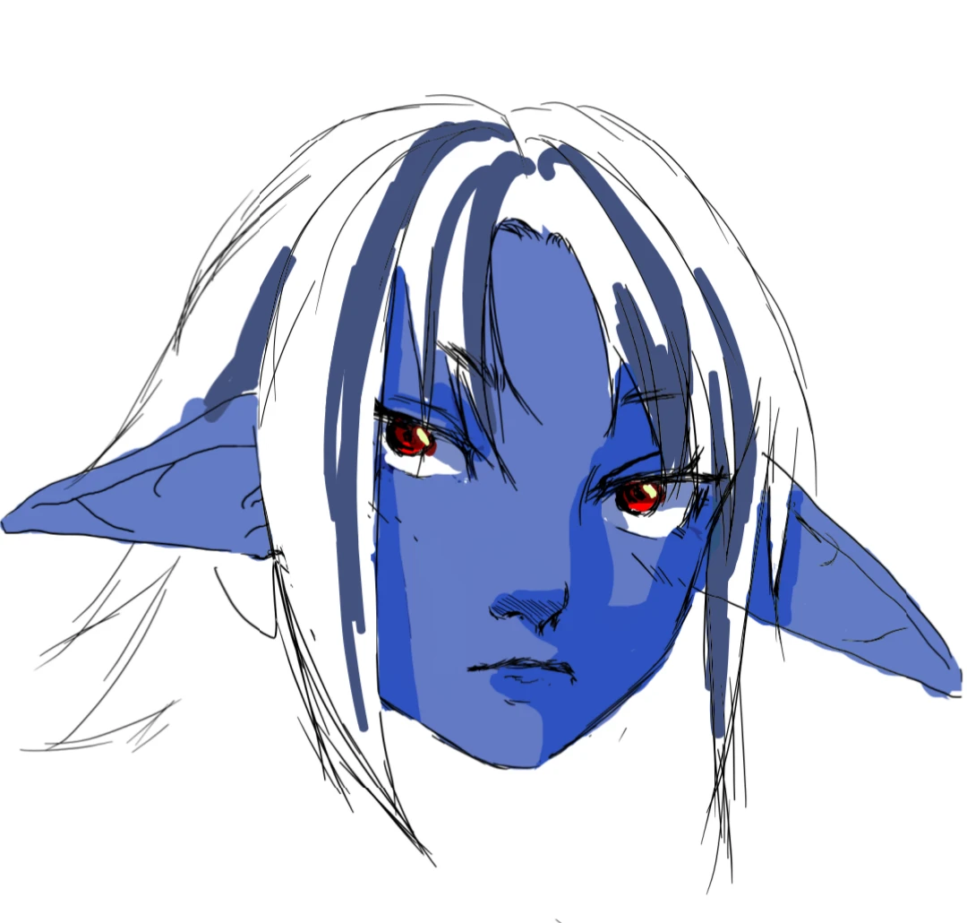 Blue elf