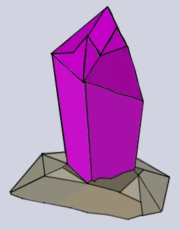 Amethyst crystal