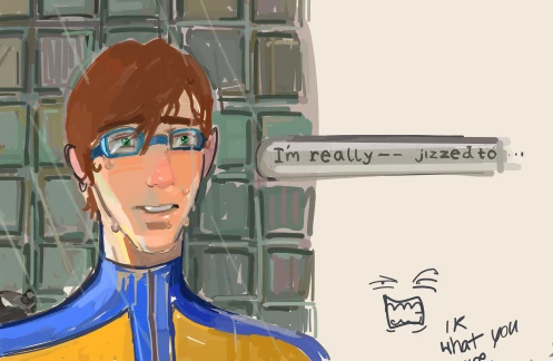 Jizzed to join my ass 