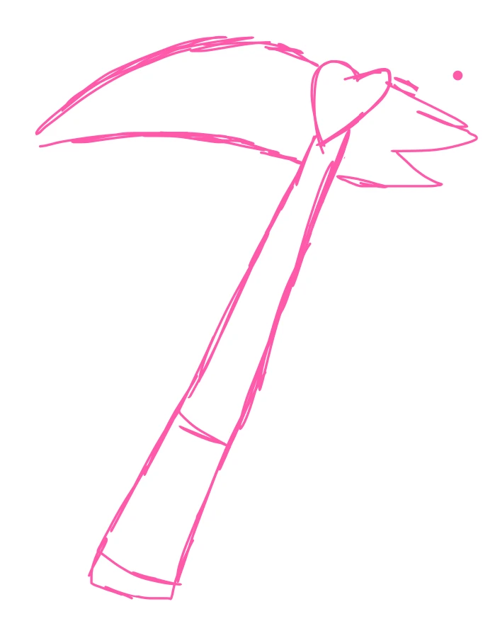 this is glitchy’s weapon 