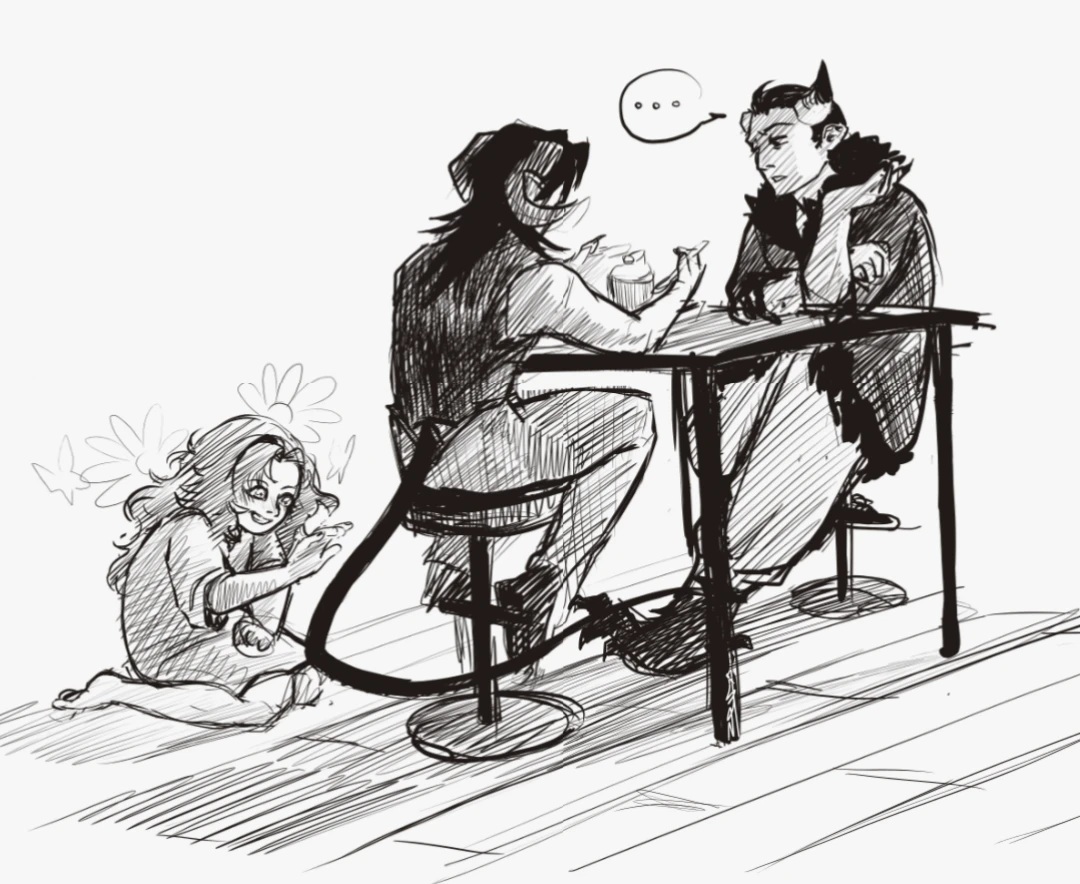 Well, don't touch him...