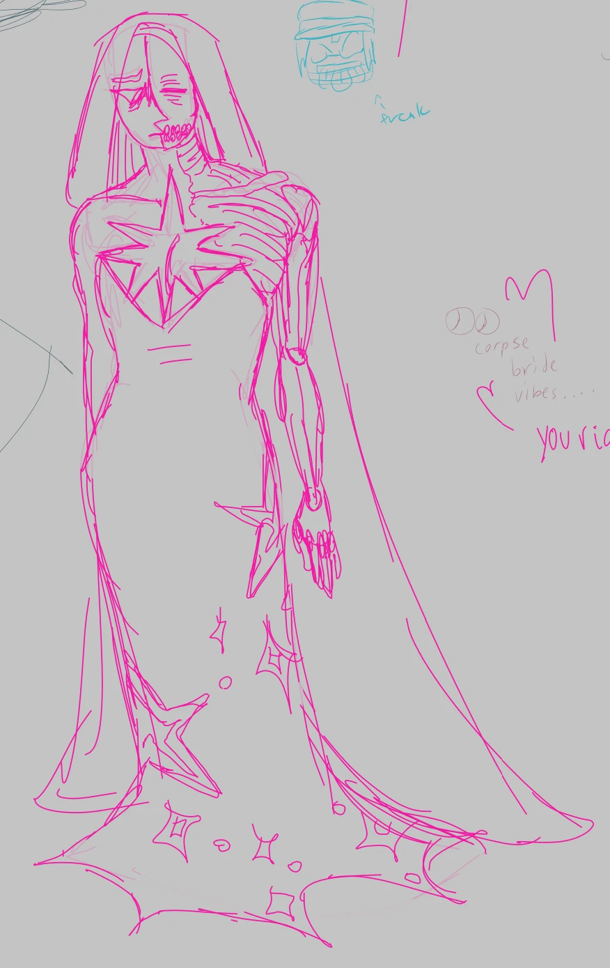 Noli in a dress