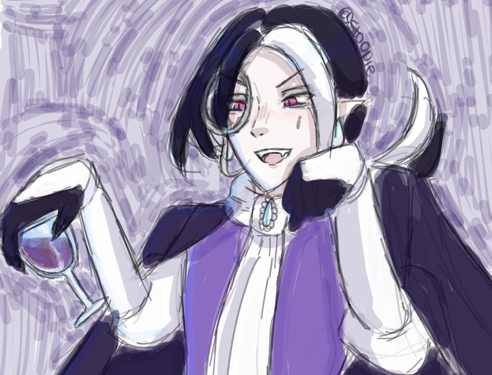 Sapphire the vampire