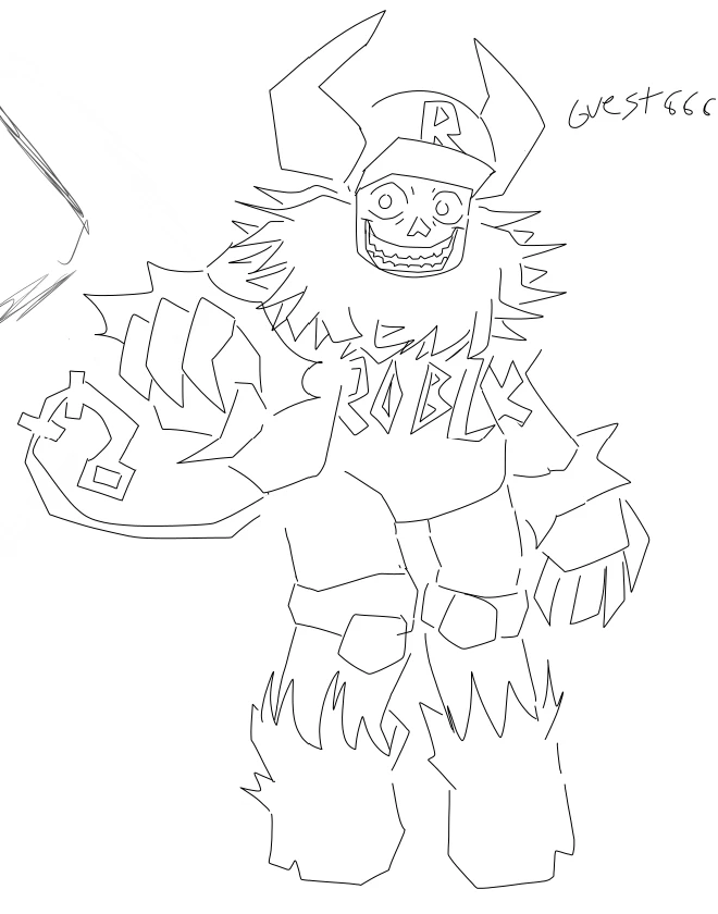 Guest 666 Doodle