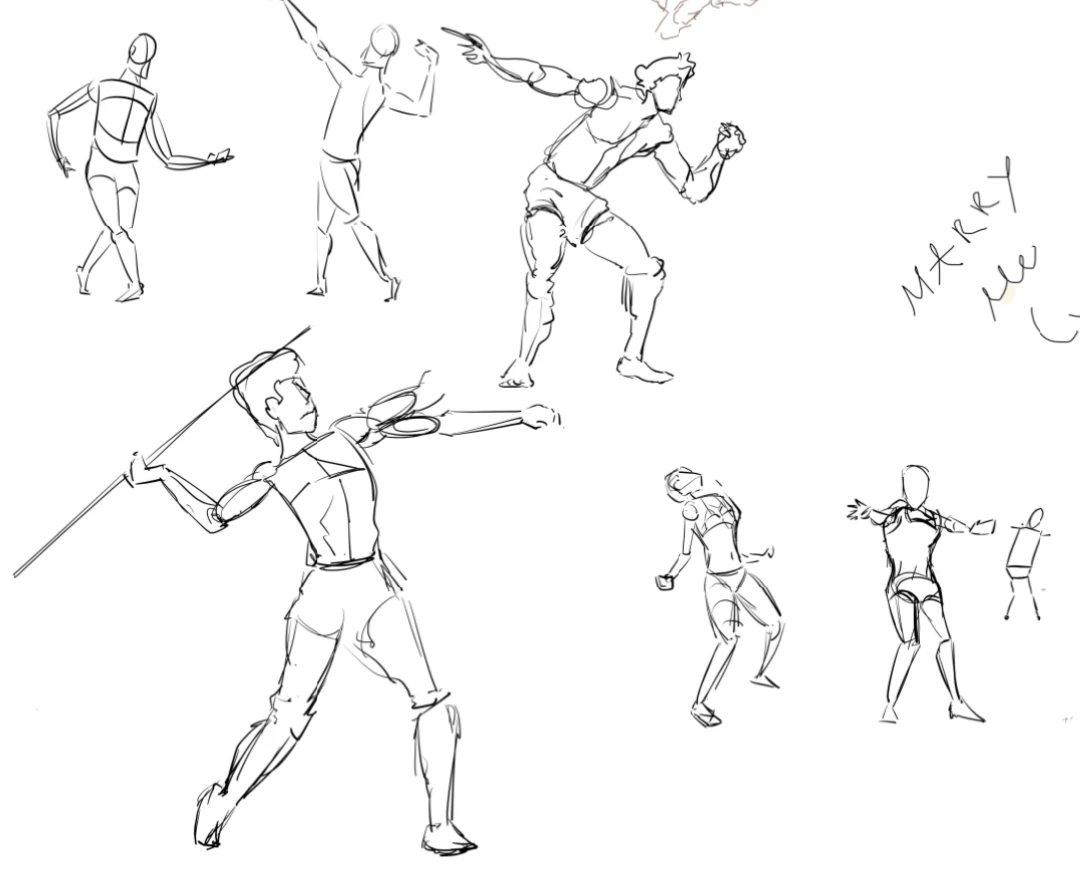 Figure draw practice