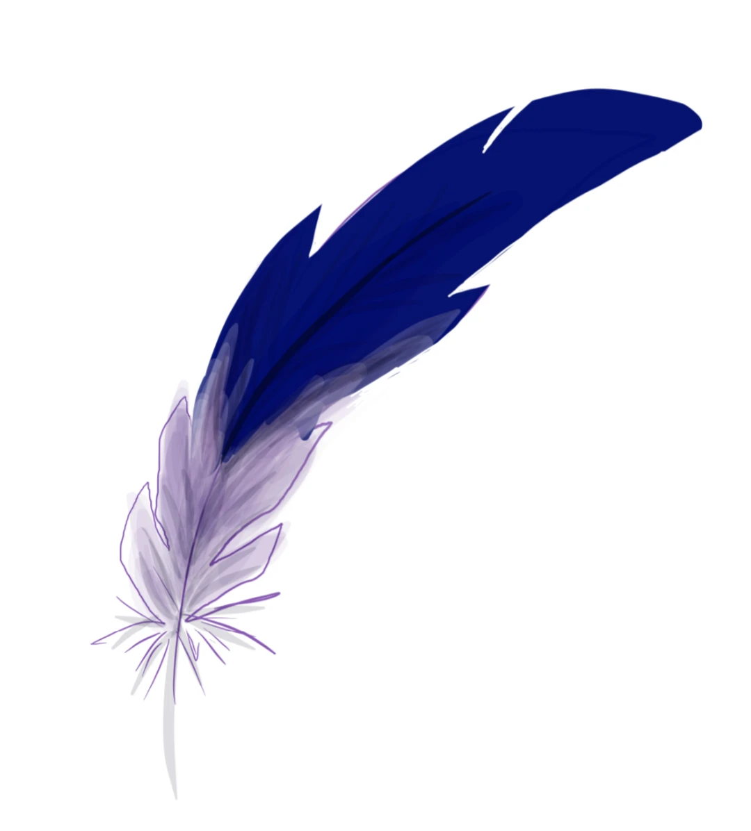 Blue Feather