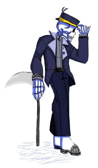 Mal-tober Day 5: Skeleton 