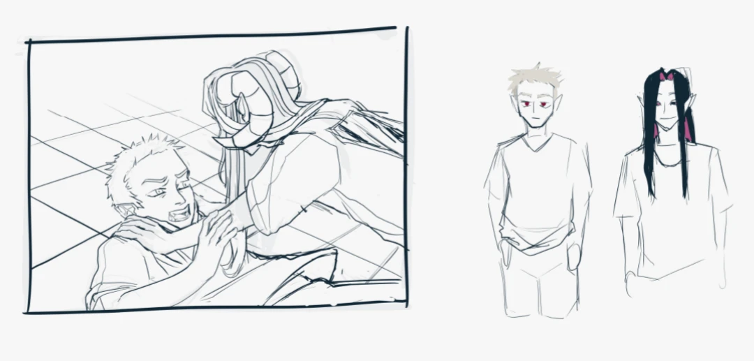 I'll leave it like this, laziness is winning, I want to sleep