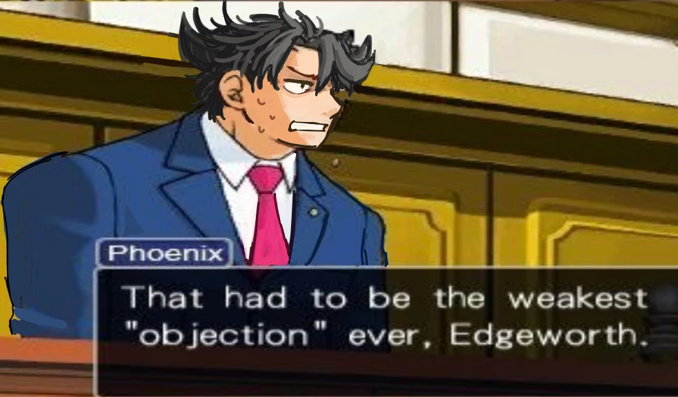 cressida as phoenix wright (collab with lohuil!!)