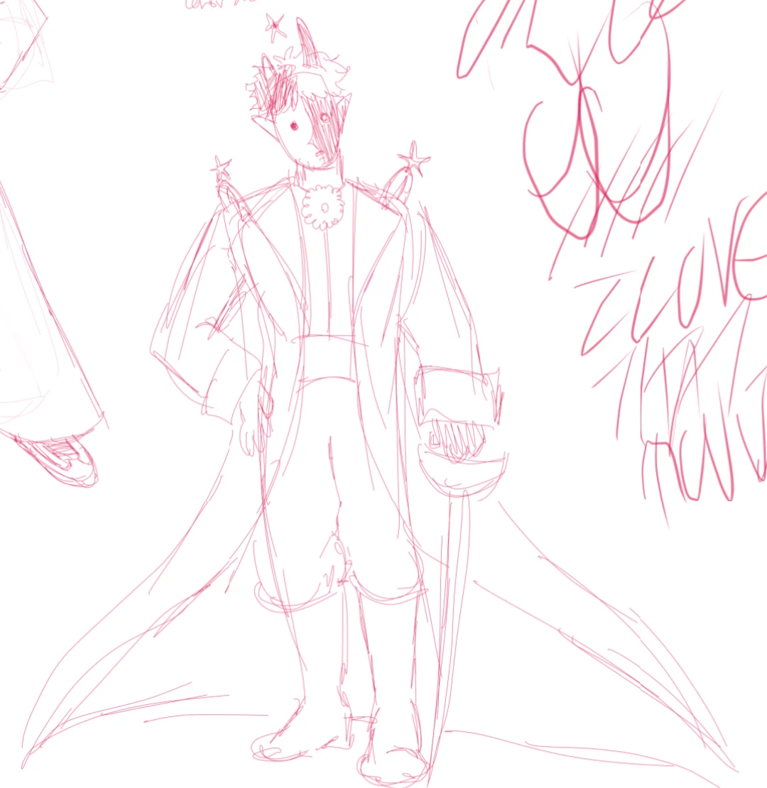 My OC Lenov as Le Petit Prince