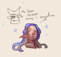 I’m back in the building again 😟😟 + doodle