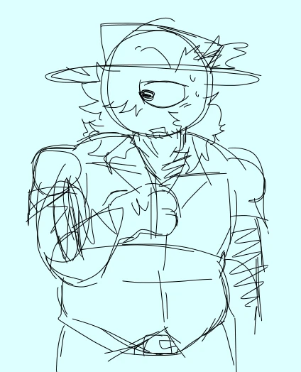 I like to think about him I like to draw him