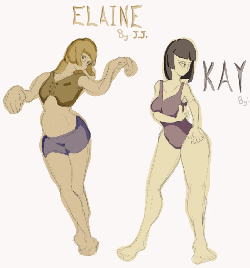 Elaine & Kay Gallery HelloPaint