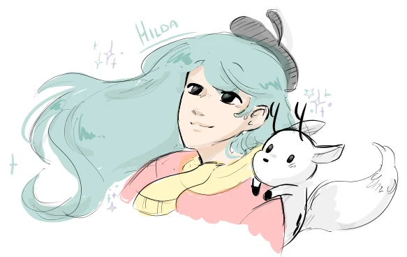 Hilda doodle
