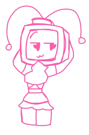glitchy (me) being stylish as usual lol