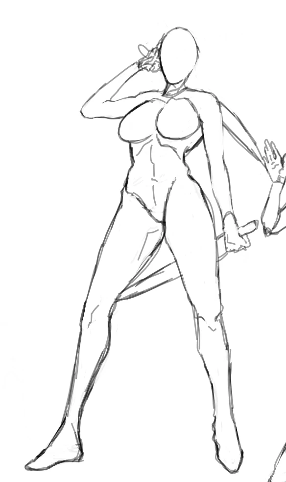 Working on a new character