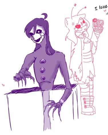 Marionette angie and mangle miyu!!!