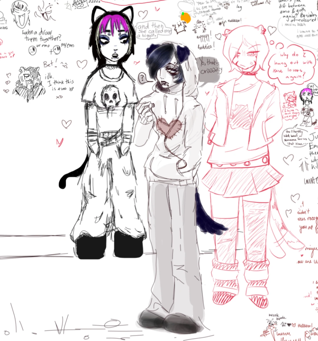 Emo charecters