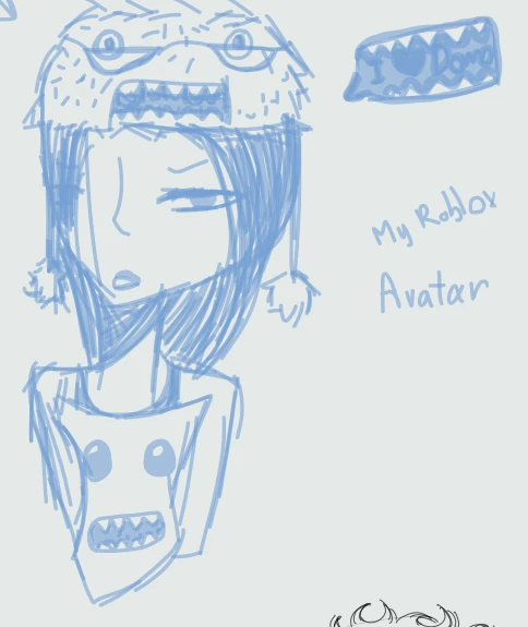 My roblox avatar:)