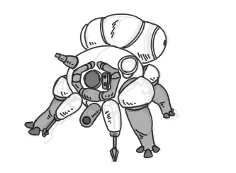 More Ghost in the shell doodles