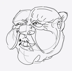 quick face doodle 