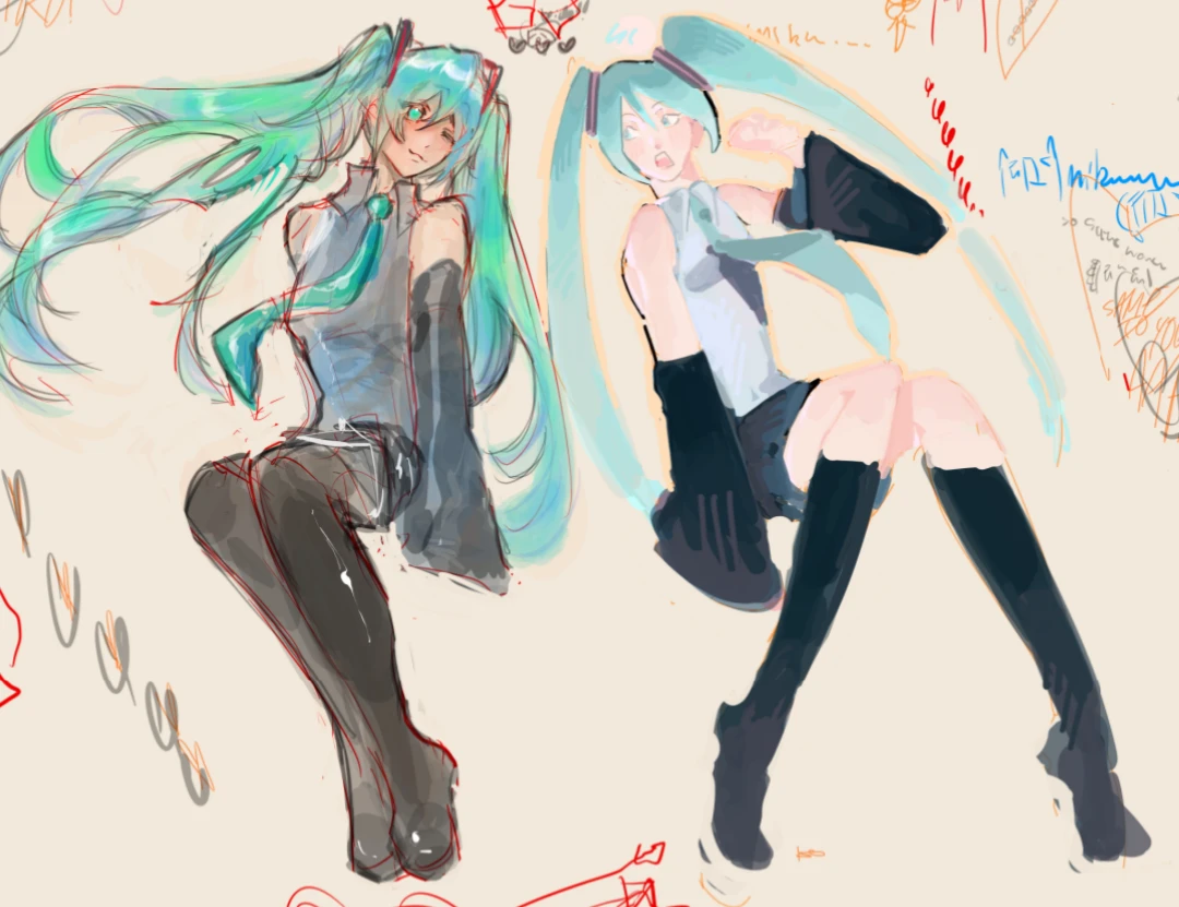 Collab with @kosuv !! THANKYOU for drawing with me