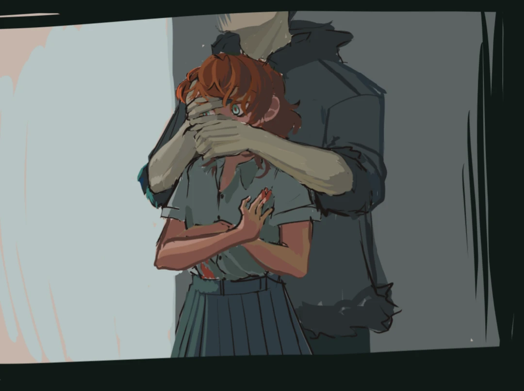 I have no strength to draw, I want to but I can't, want to cry